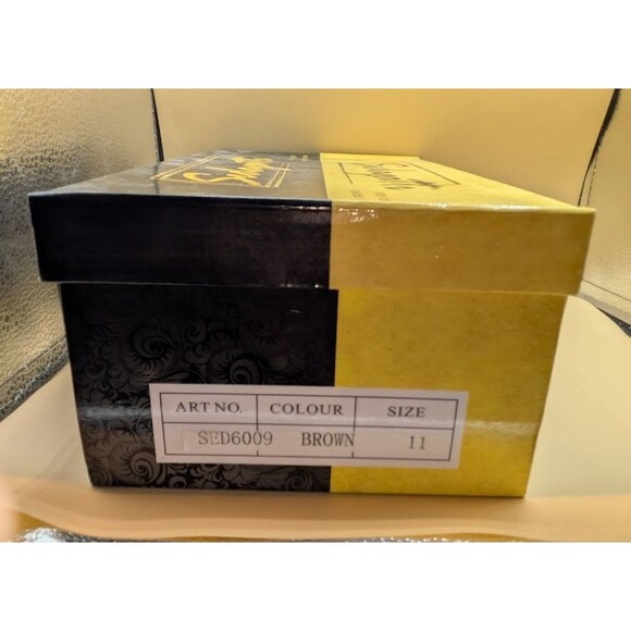 Sedagatti Light Brown Men's Comfort Loafers Slip On Shoes Size 11 - Picture 9 of 9